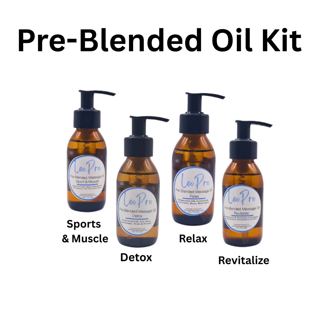 Pre-Blended Massage Oil Kit