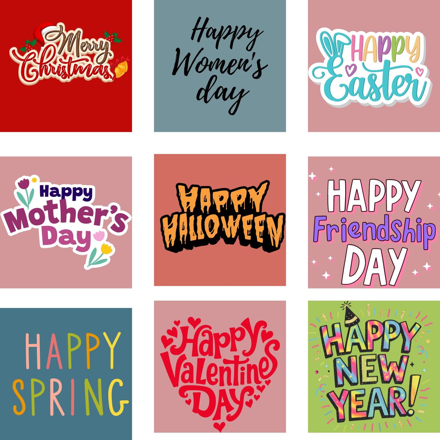 Holiday & Special Days Social Media Content Package Design