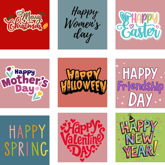 Holiday & Special Days Social Media Content Package Design
