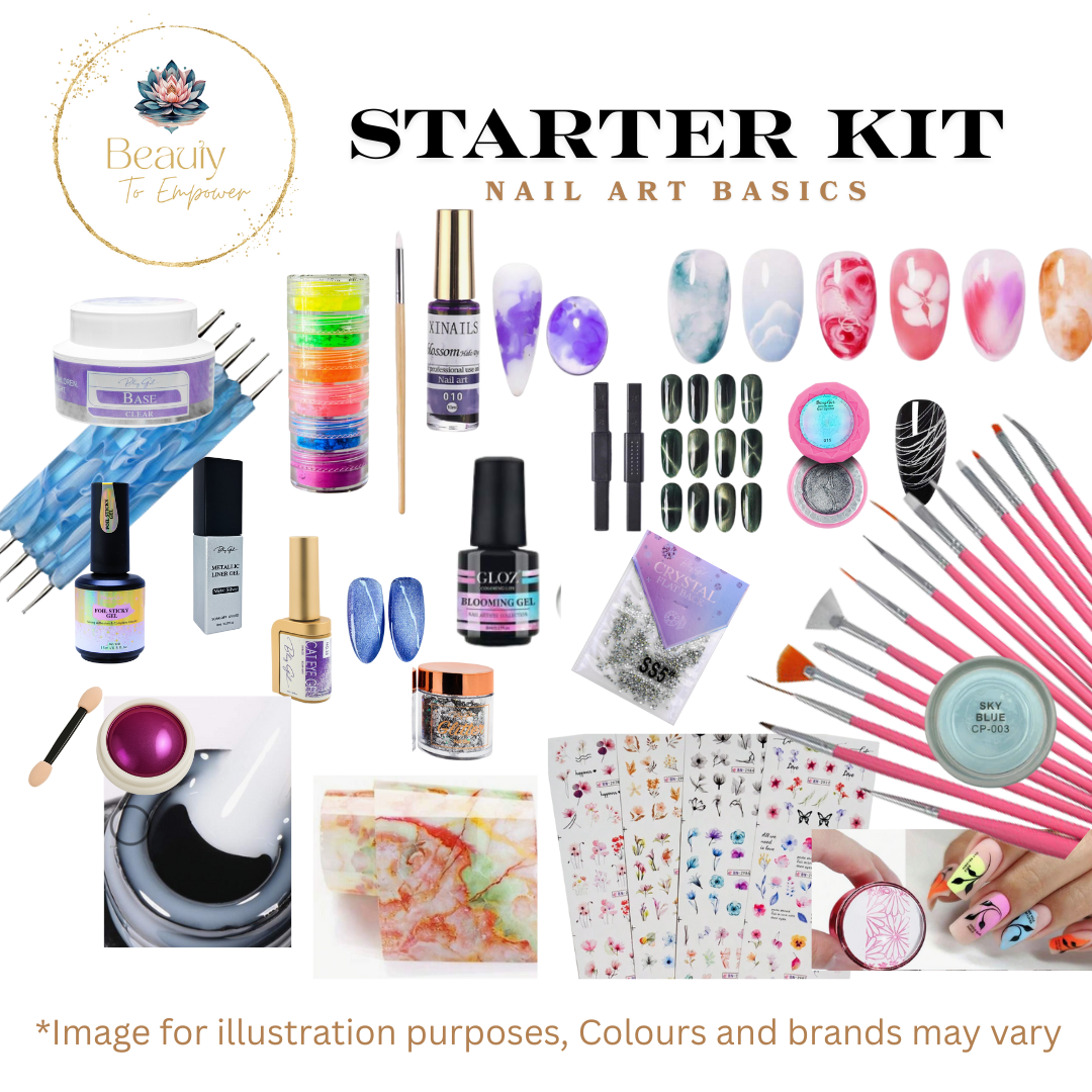 Manicures and Gel Polish, Nail Art Basics, Tip Application and Shaping training & Kit Combo