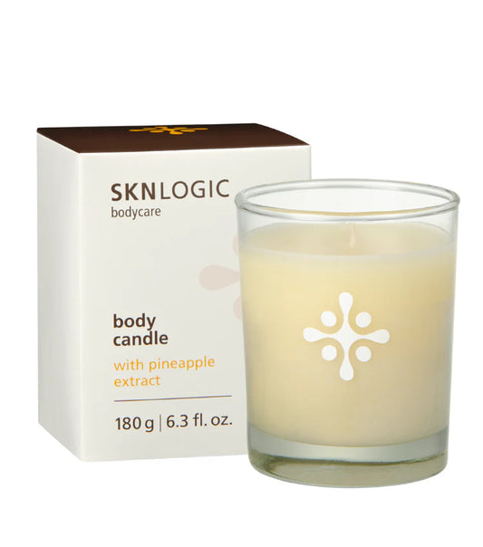SknLogic Body Candle with Pineapple